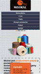 Mobile Screenshot of mistral-elast.com.pl